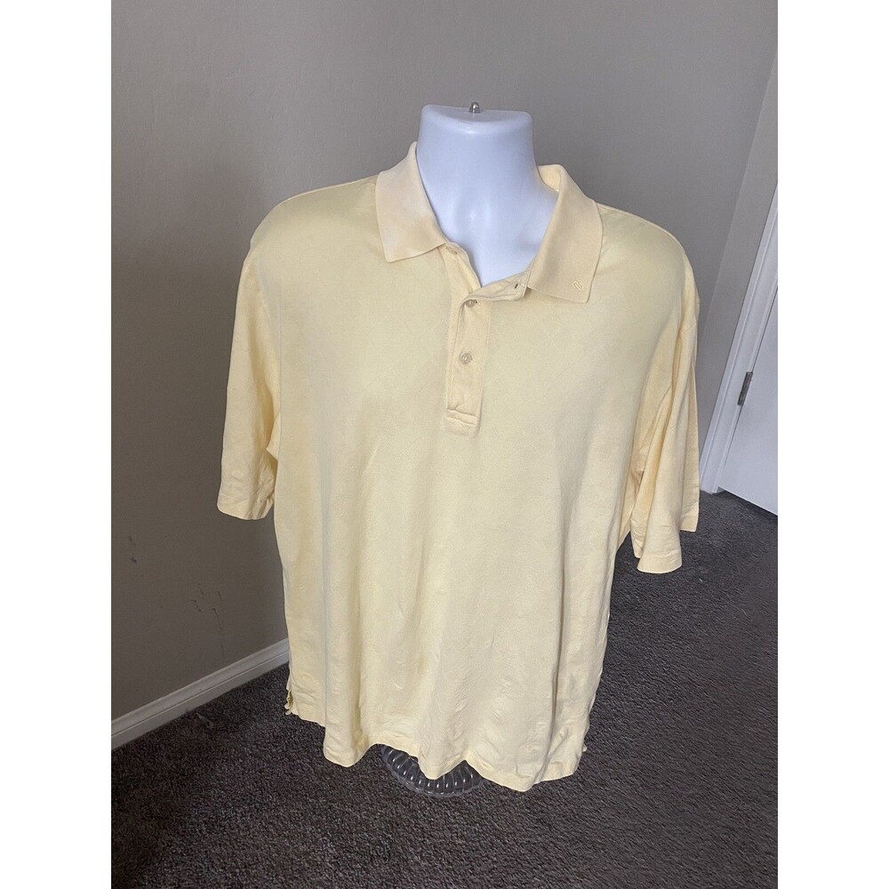 Ralph Lauren Polo Golf Yellow Polo Shirt Large